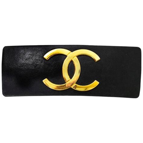 chanel hair clip vintage